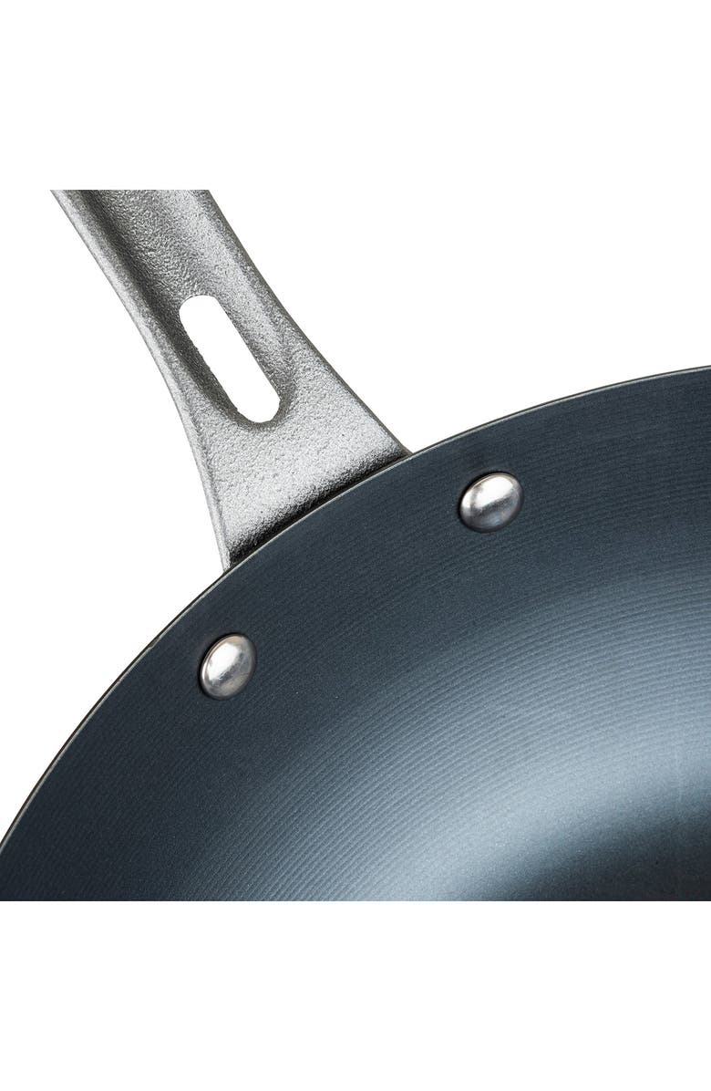 Viking 12-Inch Carbon Steel Wok, Alternate, color, Blue