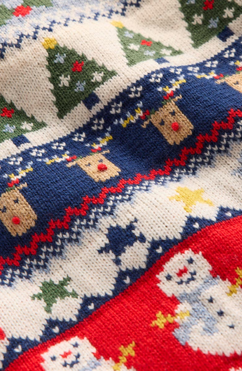 Mini Boden Kids
 Fair Isle Crewneck Sweater, Alternate, color, 