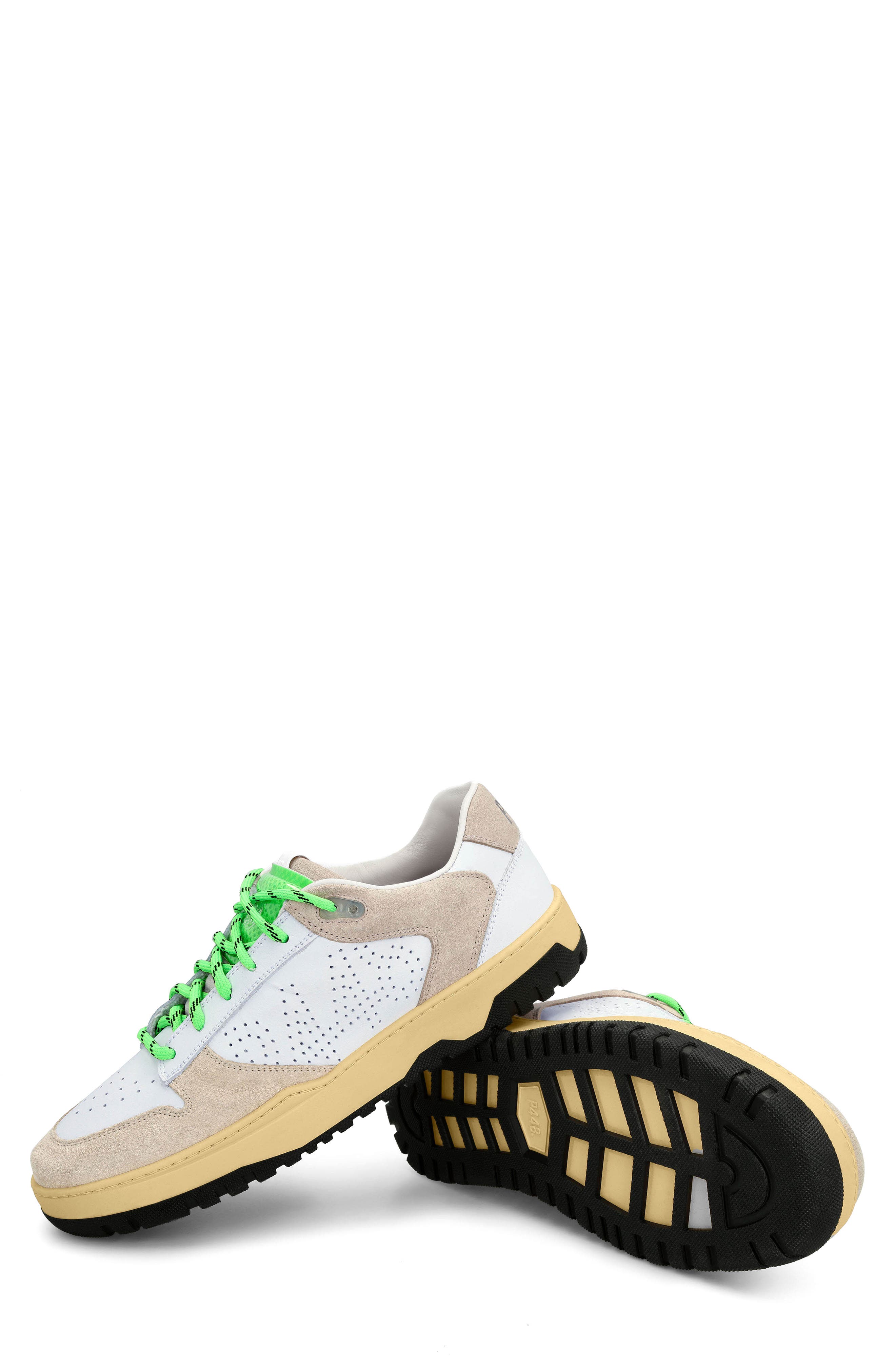 Marvin Sneaker, Alternate, color, WHITE/ GREEN
