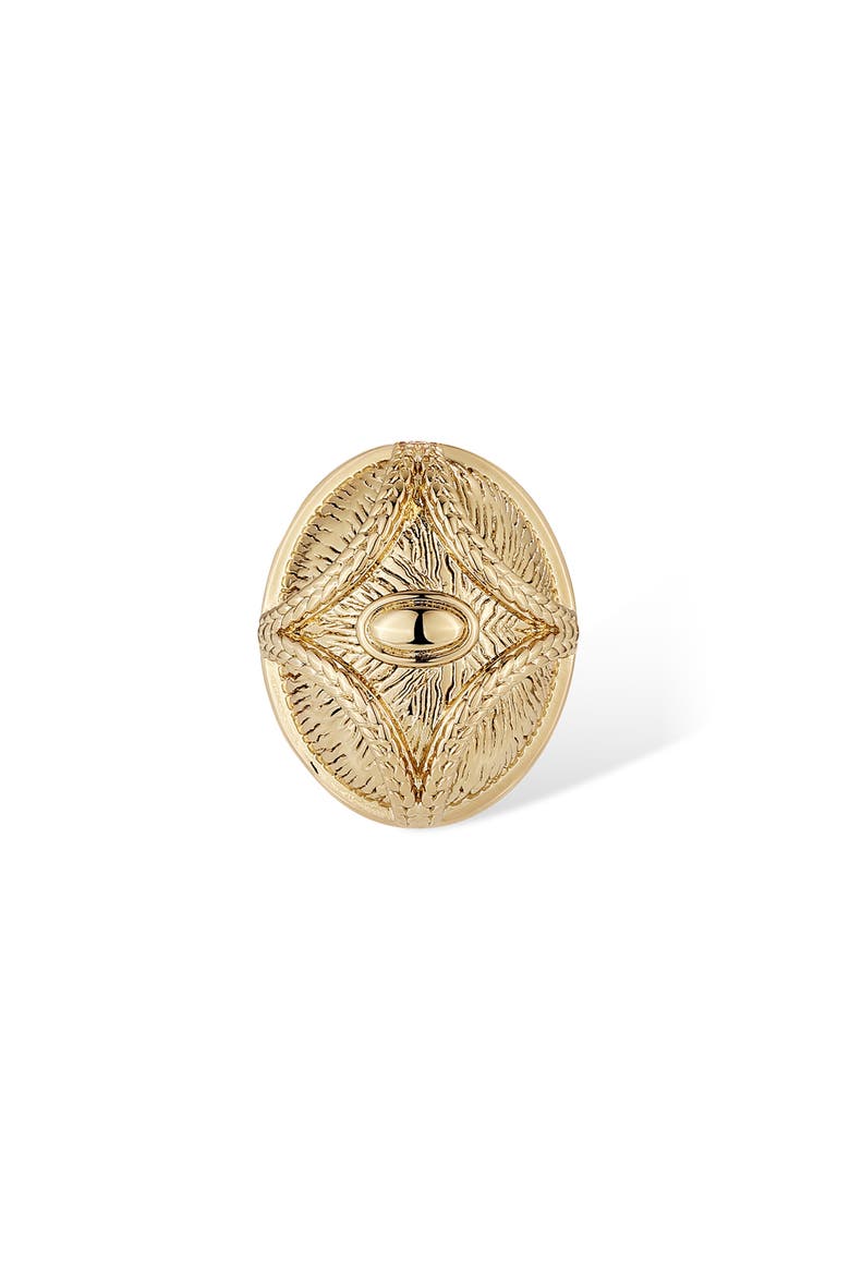 Egypt Eye Earrings, Alternate, color, Gold