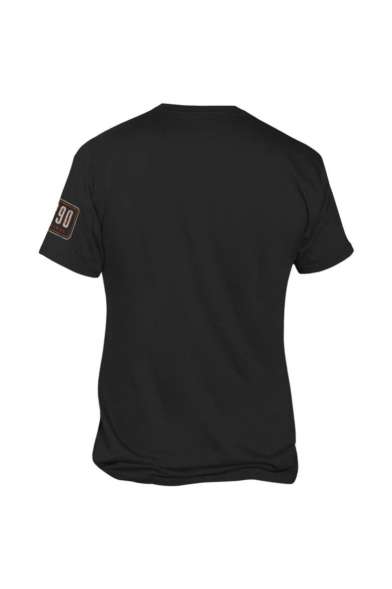 Men's Original Retro Brand Black Oklahoma State Cowboys 1890 Original State T-Shirt, Alternate, color, Black
