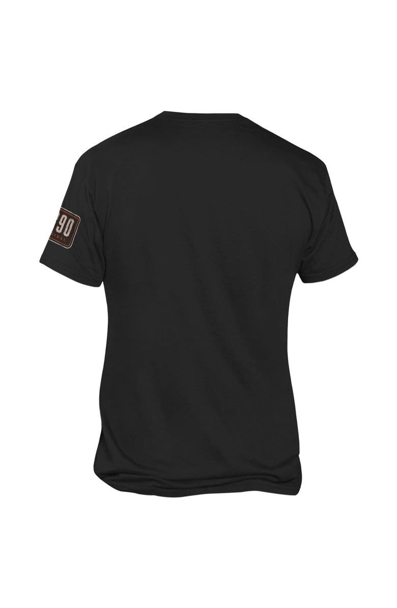 Retro Brand Men's Original Retro Brand Black Oklahoma State Cowboys 1890 Original State T-Shirt, Alternate, color,