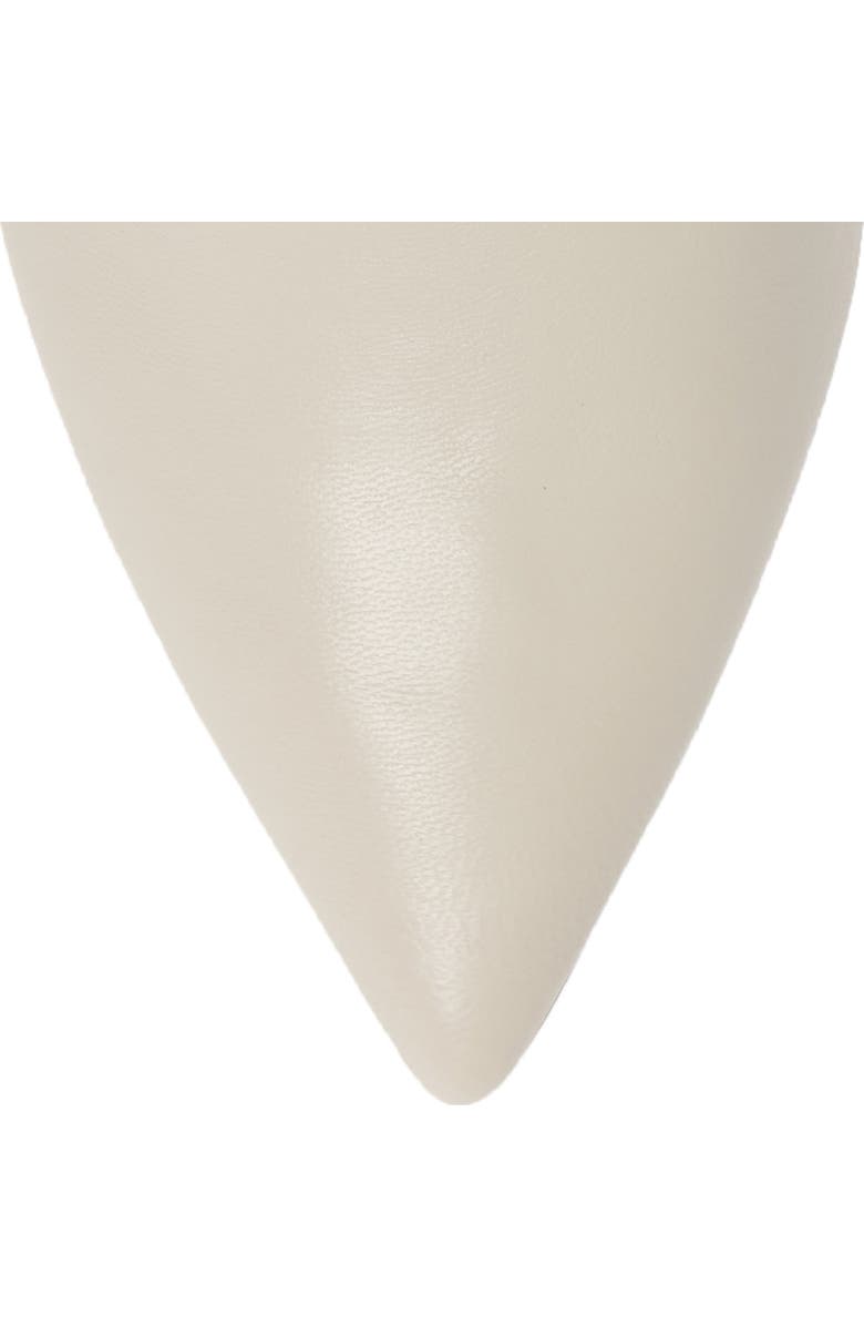 Marc Fisher LTD Ulani Pointy Toe Bootie, Alternate, color, Ivory Leather