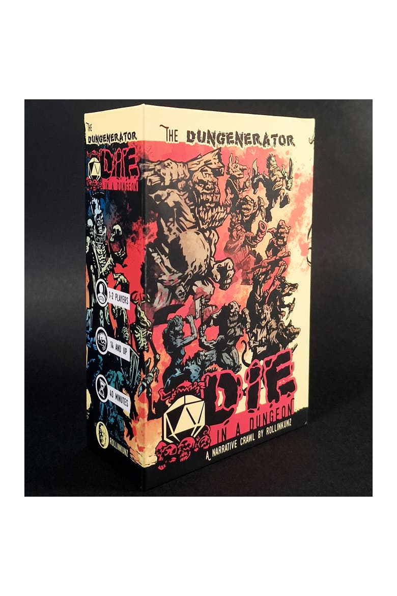 Narrative Crawler Card & Dice Game, Alternate, color, Multicolored