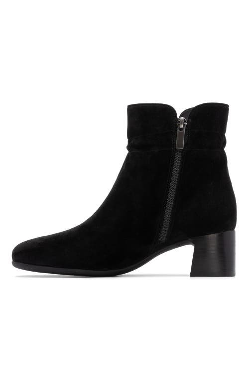 Abeo Avenue Mid Boot In Black Suede - Regular