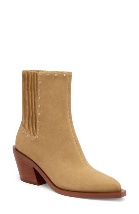 Coach suede boots on sale