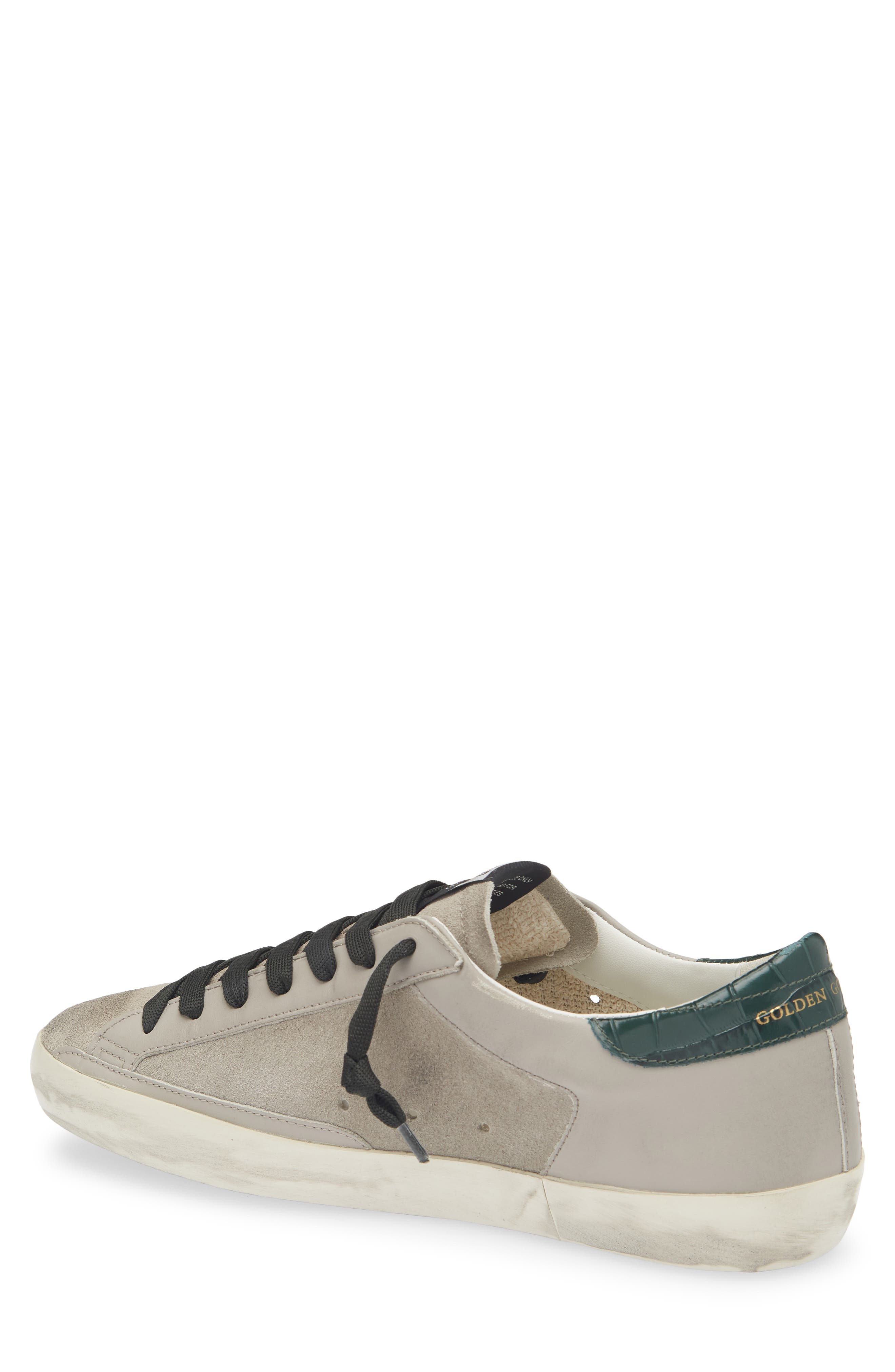 Golden Goose Super-Star Sneaker, Alternate, color, Grey/Beige/Green