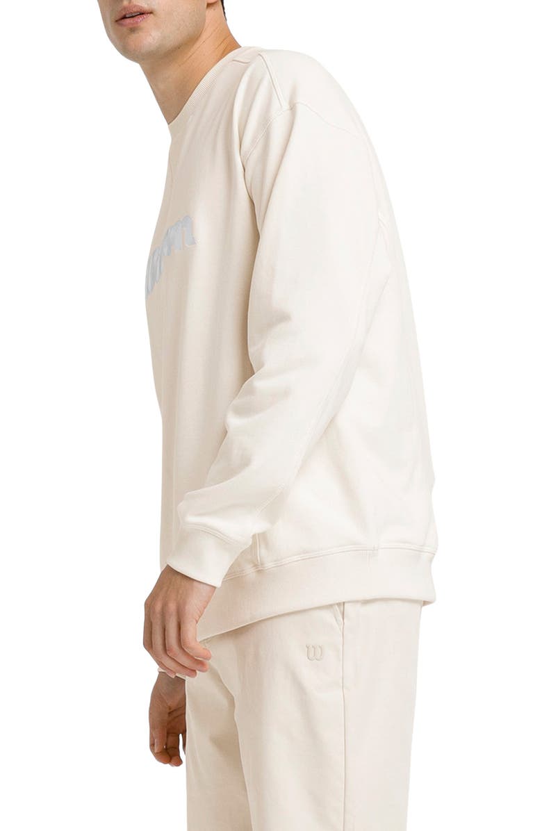 WILSON Parkside Performance Sweatshirt, Alternate, color, Sandrift