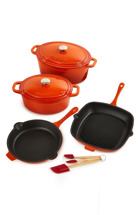 Neo Cast Iron 9-Piece Cookware Set