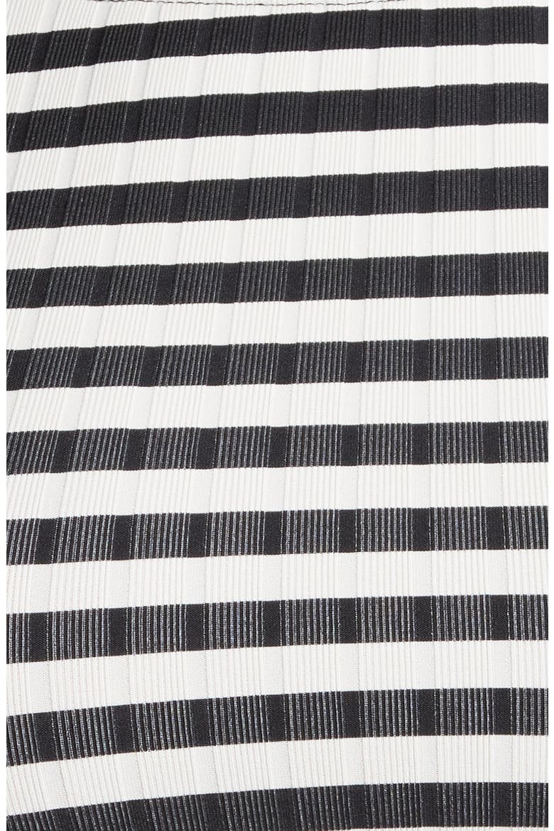 The Rashguard Swim Top, Alternate, color, BLACKOUT AND MARSHMALLOW STRIPES