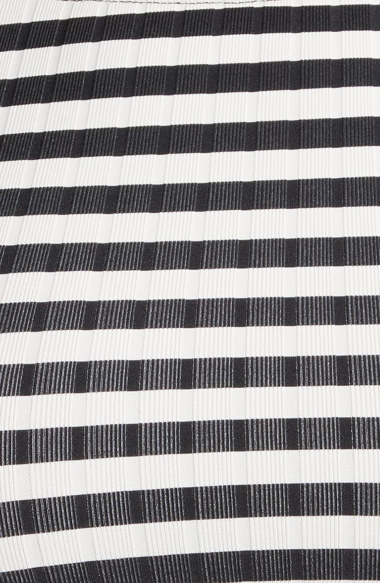 Solid & Striped The Rashguard Swim Top, Alternate, color, Blackout X Marshmallow