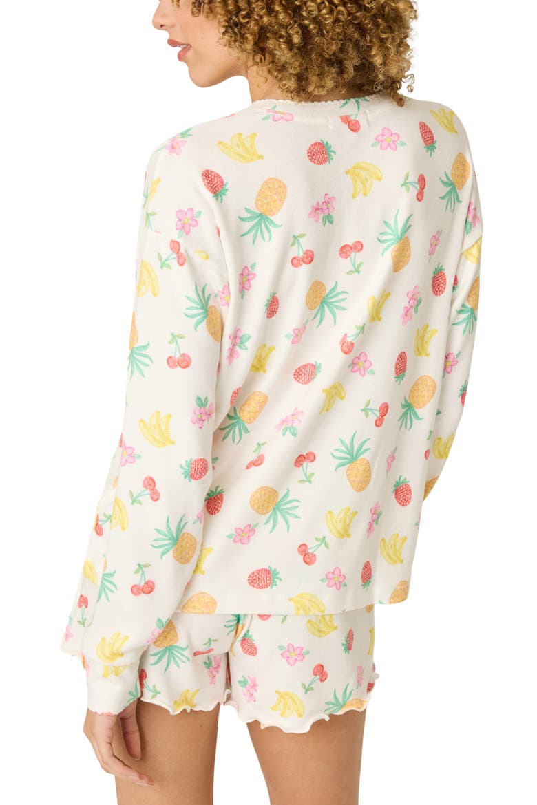 Viva La Vida Jersey Pajama Top, Alternate, color, IVORY