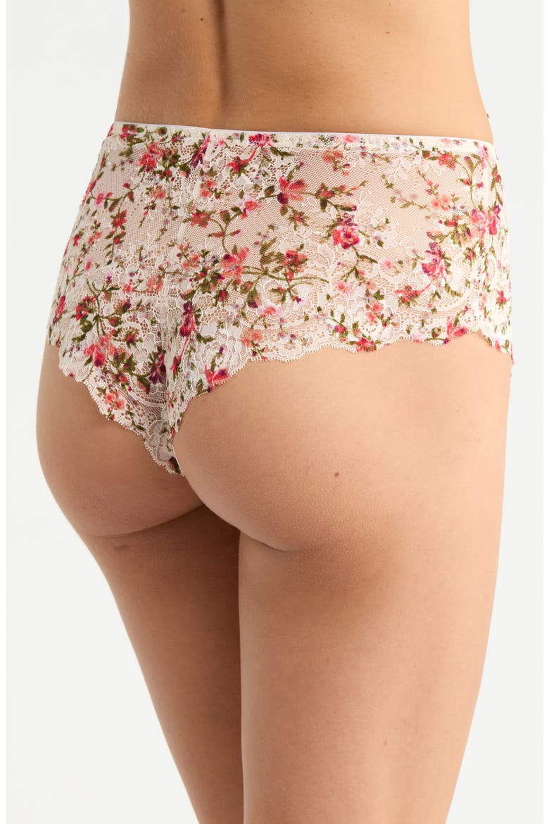 Floral Lace Hipster Panties, Alternate, color, FIELD FLORAL