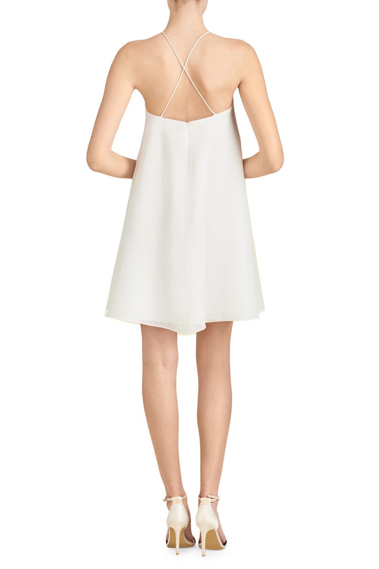 Lilian Chiffon Cocktail Dress, Alternate, color, IVORY