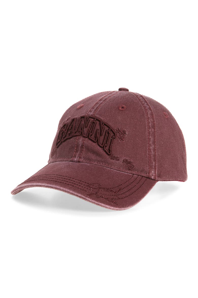 Washed Cotton Baseball Cap, Main, color, PORT ROYALE