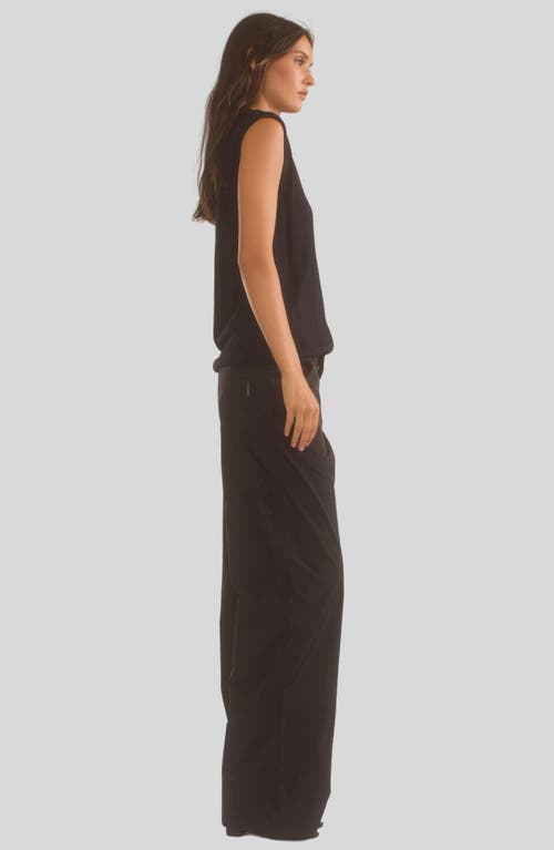Shop Cynthia Rowley Mica Sleeveless Knit Top In Black