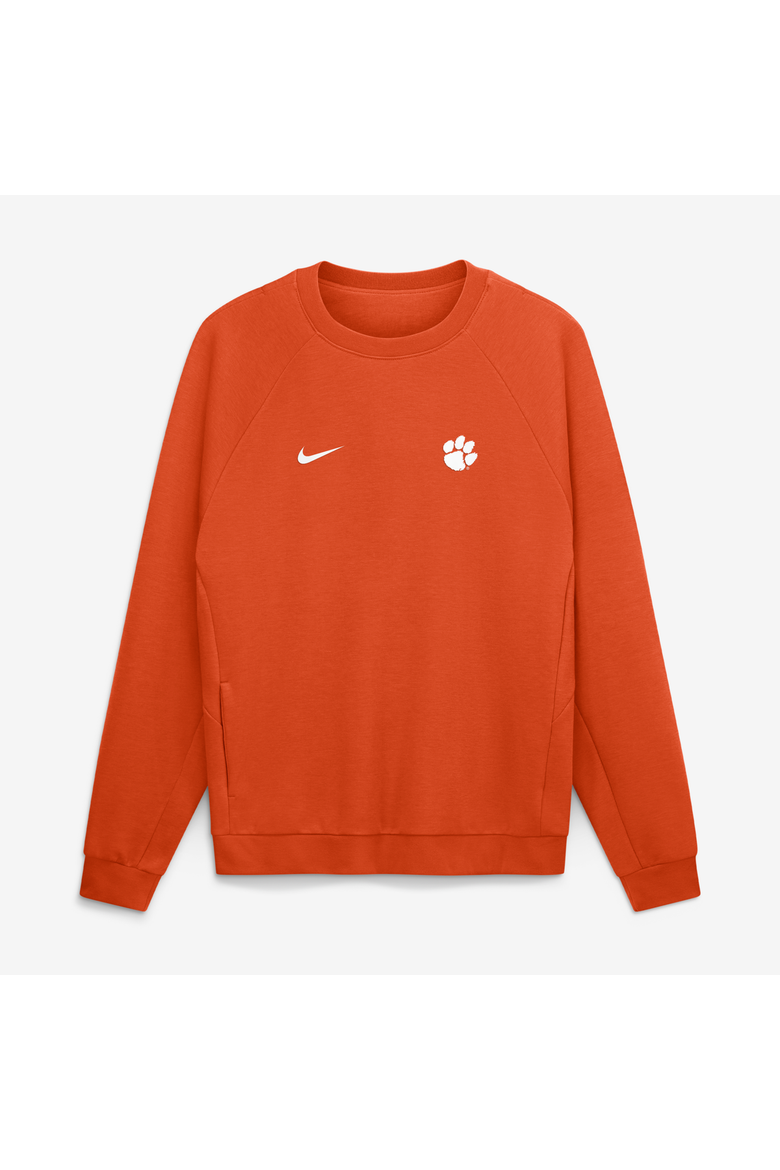 Men's Nike Orange Clemson Tigers Premium Performance Raglan Dri-FIT Sweatshirt, Alternate, color, Orange