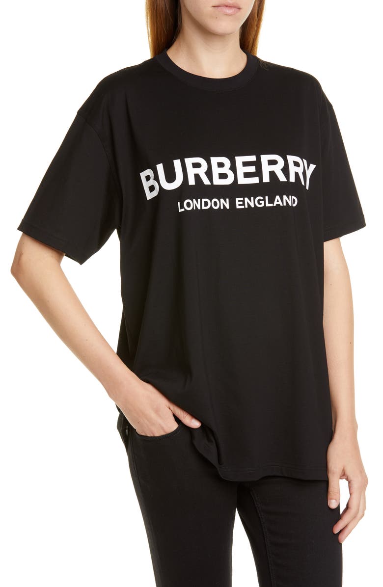Burberry Carrick Kingdom Graphic Tee, Alternate, color, 