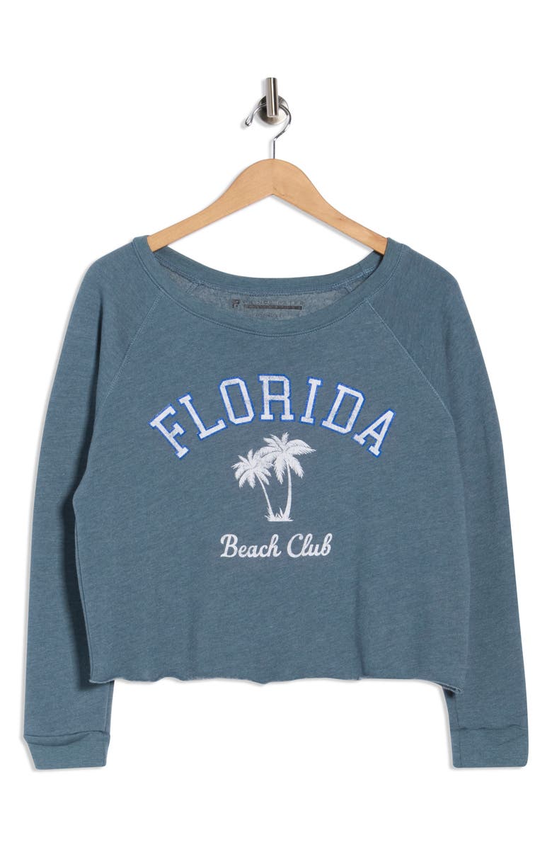Prince Peter Florida Beach Graphic Sweatshirt, Alternate, color, Blue