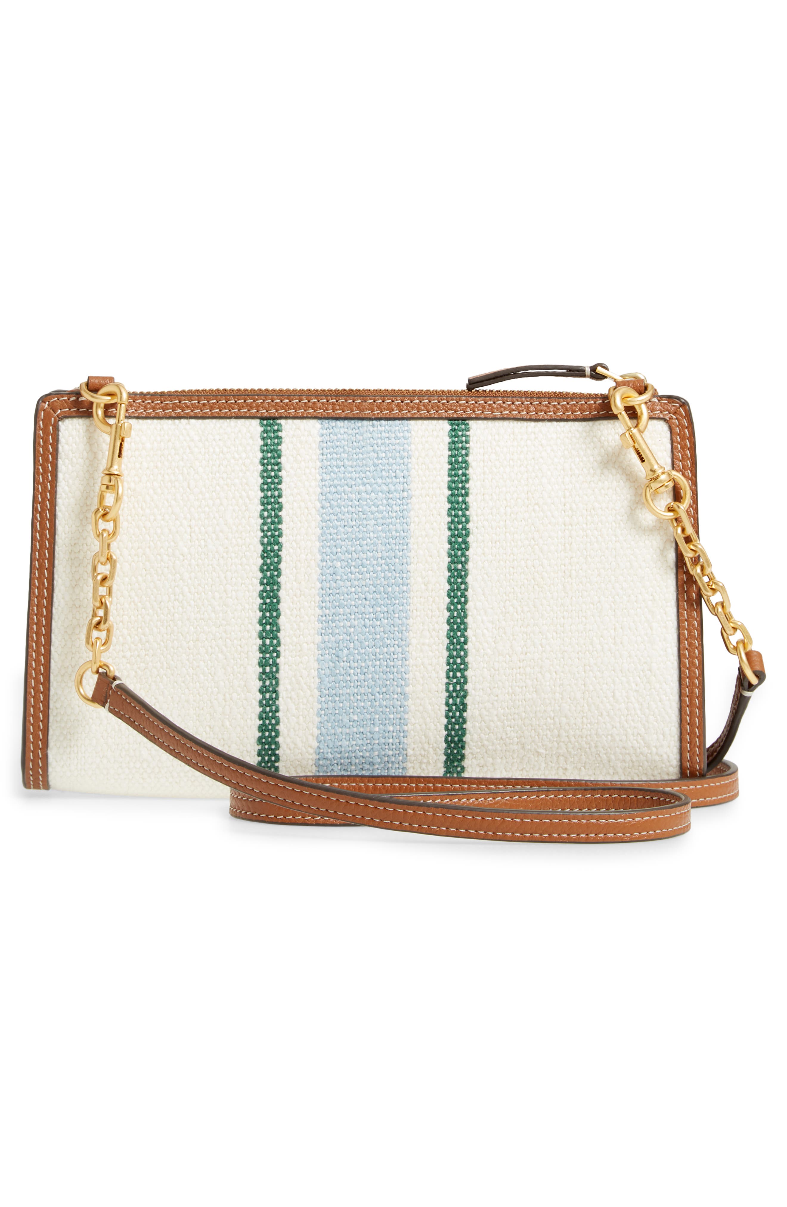 Carson Striped Crossbody Bag, Alternate, color, NATURAL/ICICLE CARSON STRIPE
