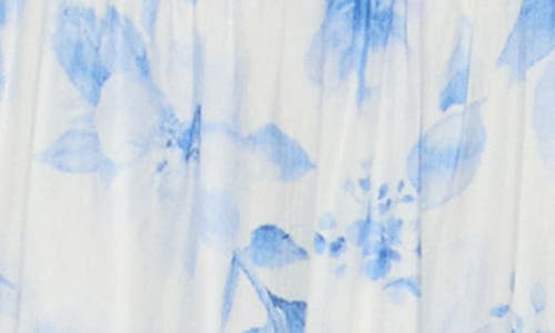 BLU PEPPER BLU PEPPER FLORAL MINIDRESS