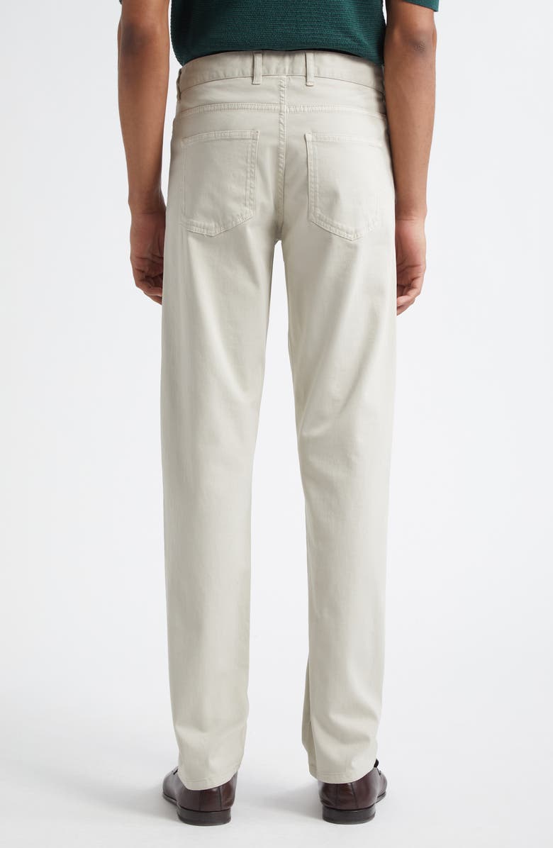 ISAIA Five-Pocket Slim Fit Chinos, Alternate, color, Light Brown 381