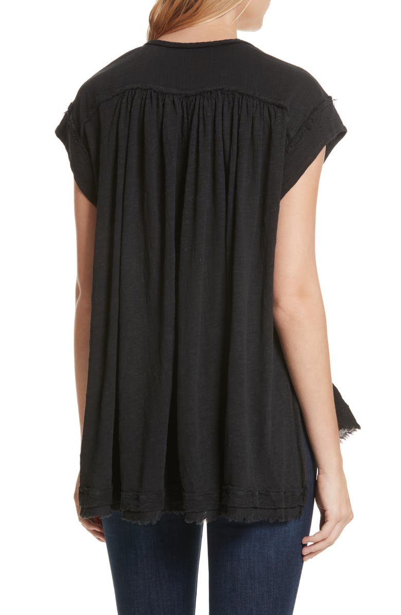 Free People We the Free by Free People Aster Henley Top, Alternate, color,