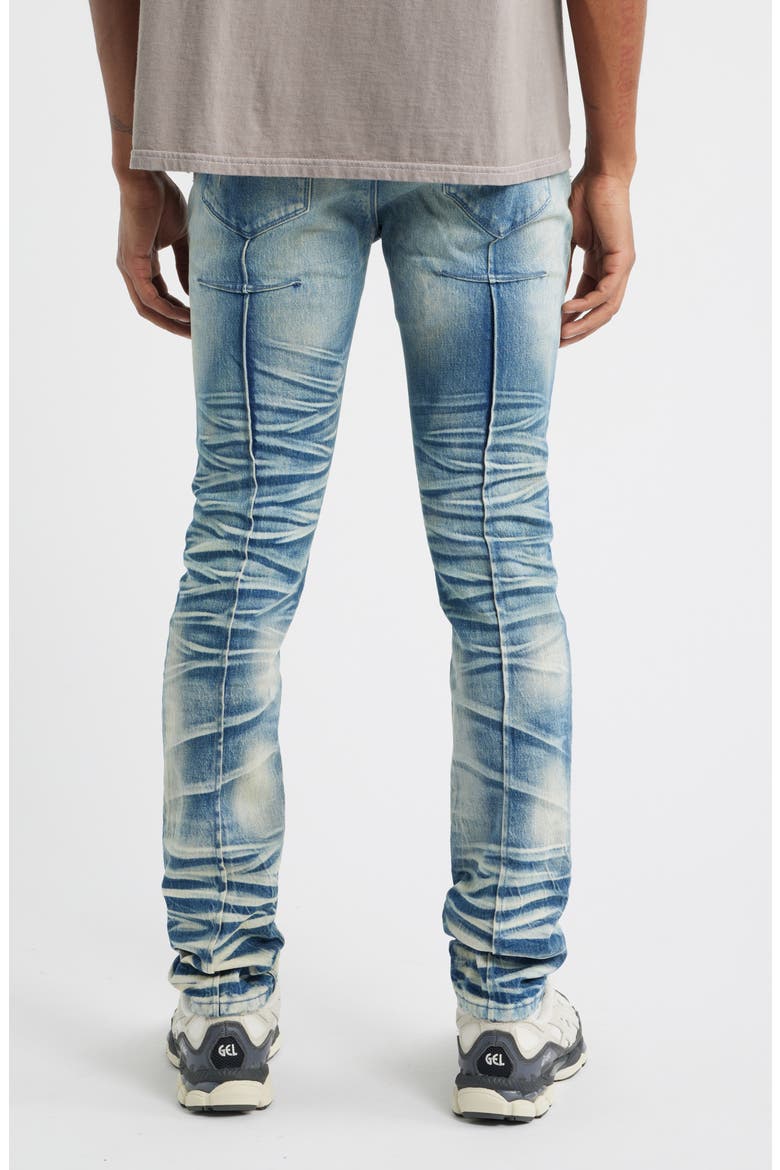 Clayton Skinny Jeans, Alternate, color, STACKED MEDIUM BLUE