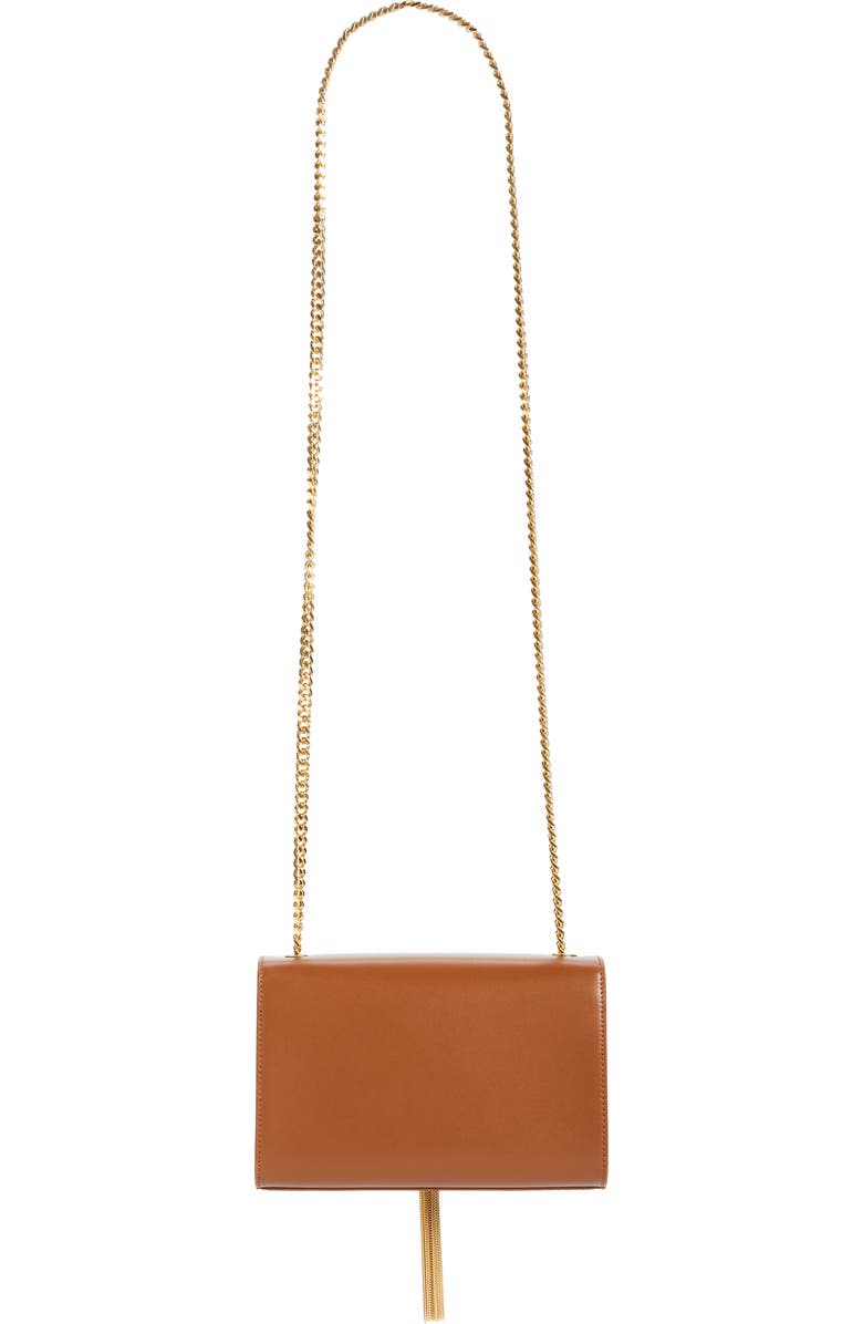 Saint Laurent Kate Tassel Calfskin Leather Shoulder Bag, Alternate, color,
