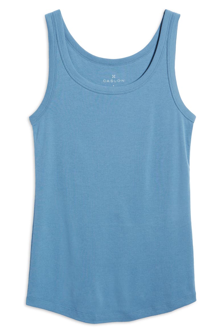 Cotton Tank, Alternate, color, BLUE MOONLIGHT