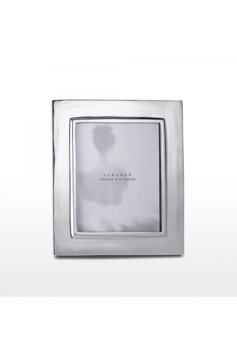 Linea Frame, Alternate, color, 8 x 10 - Silver