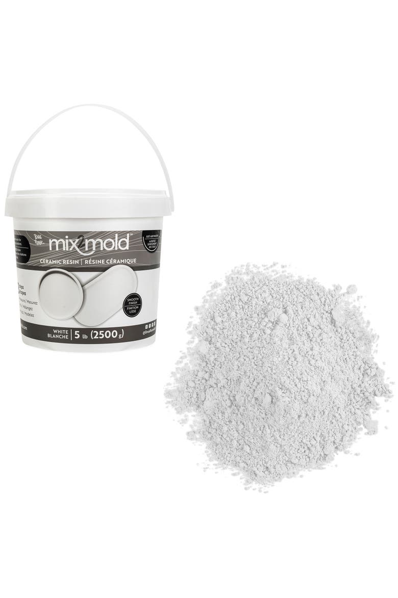 Mix2Mold Ceramic Resin White Powder, Alternate, color, Multicolored