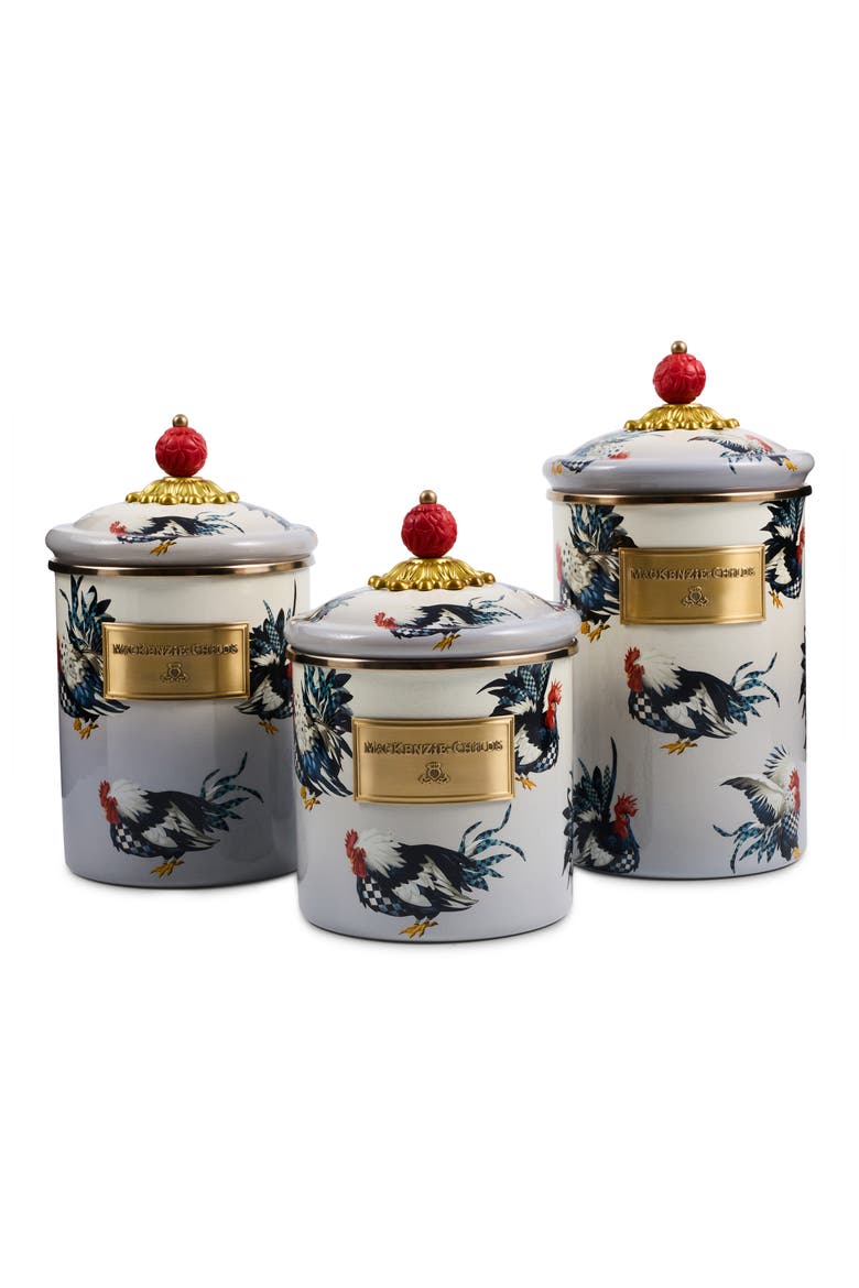 Henhouse Canisters, Main, color, GREY
