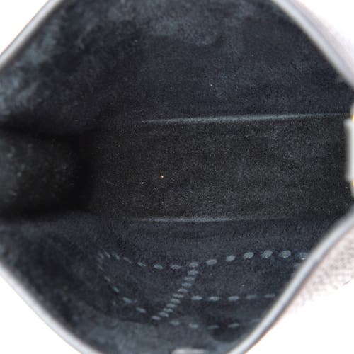 Pre-owned Hermes Hermes Evelyne Bag Gen Iii Clemence Tpm In Black