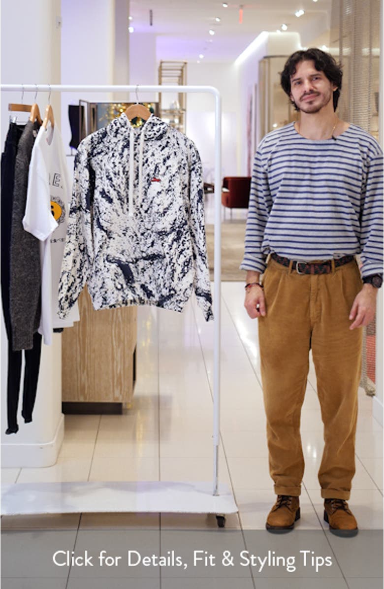 Caramel Cotton French Terry Hoodie, sales video thumbnail