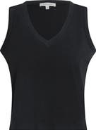Favorite Daughter The Everyday Organic Cotton V-Neck Tank