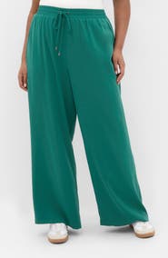 City Chic Leia Wide Leg Pull-On Pants