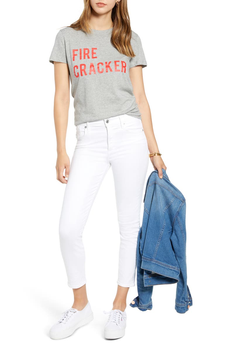 1901 Firecracker Graphic Cotton Blend Tee, Main, color,