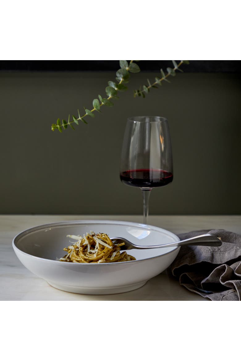 Friso Set/6 pasta bowls, Alternate, color, White