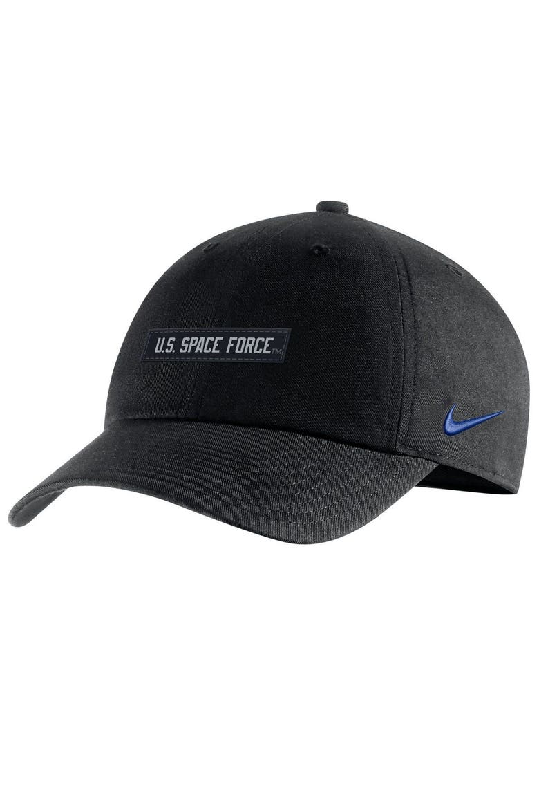 Men's Nike  Black Air Force Falcons Space Force Rivalry L91 Adjustable Hat, Main, color, Black