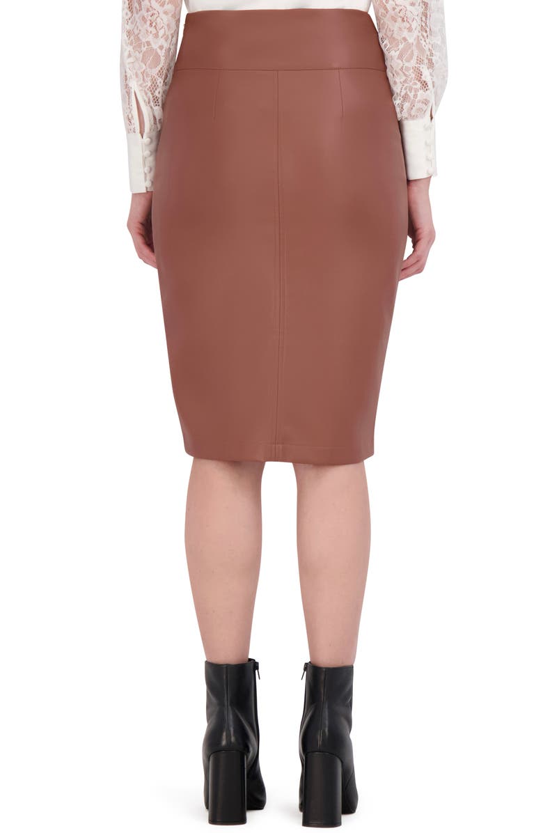 Ookie & Lala Supersoft Faux Leather Pencil Skirt, Alternate, color, 