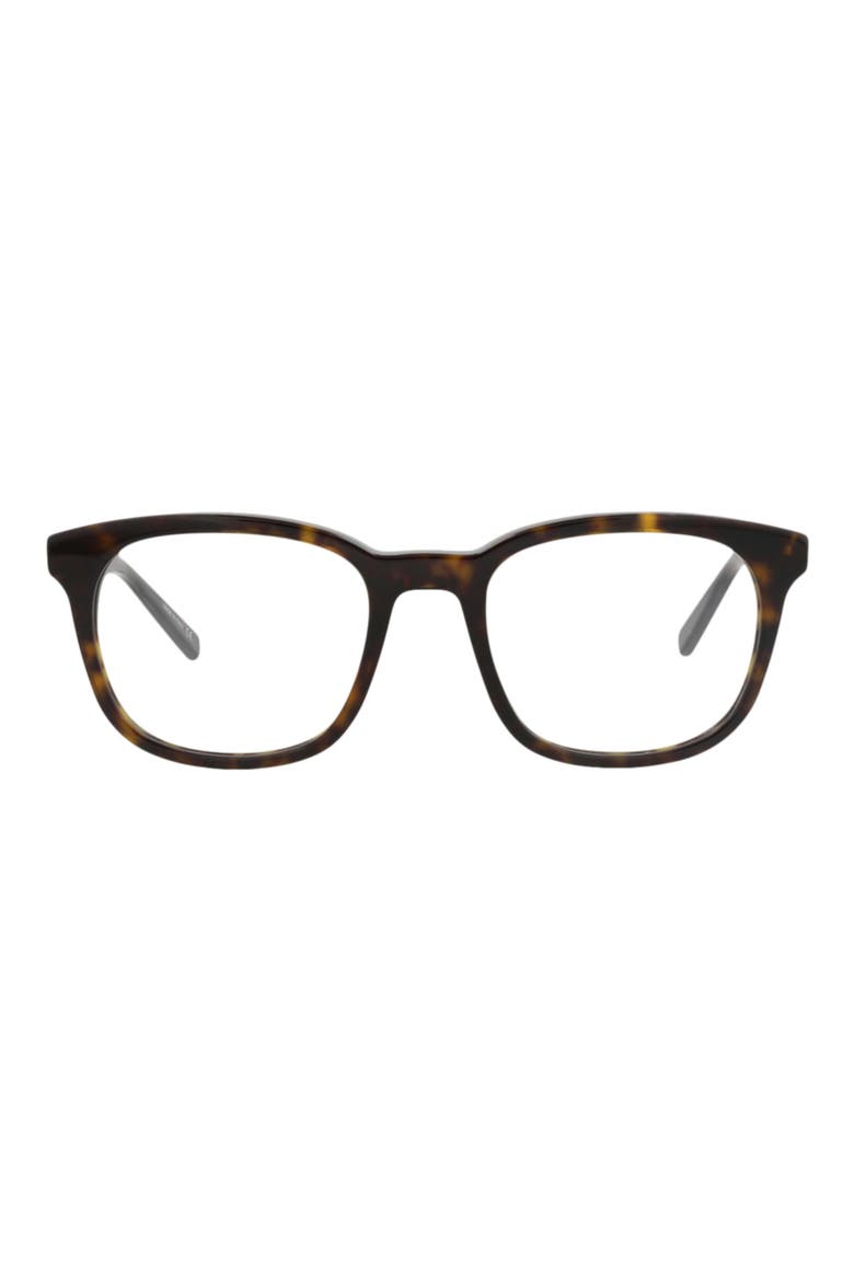 51mm Square Optical Frames, Main, color, HAVANA HAVANA TRANSPARENT