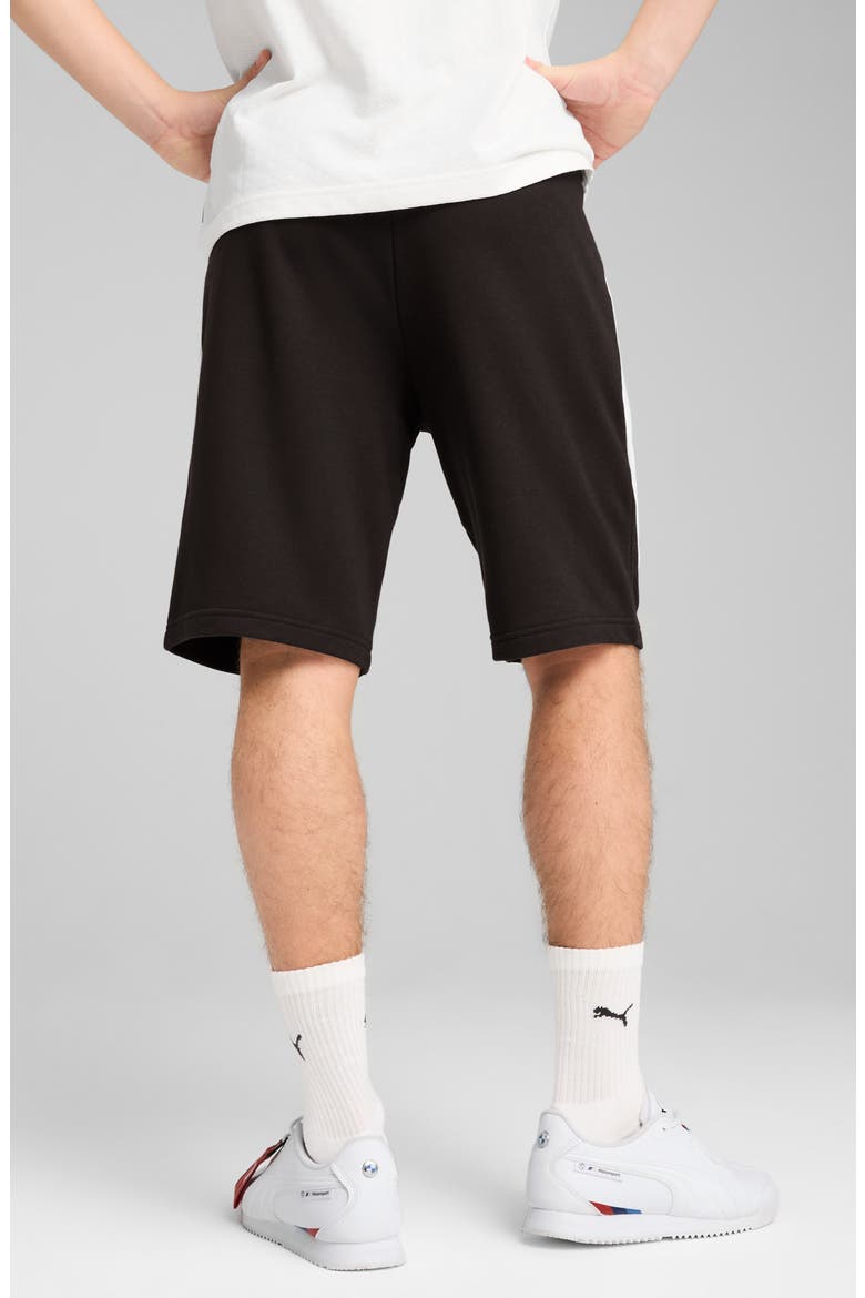 BMW M Motorsport Sweat Shorts, Alternate, color, PUMA BLACK
