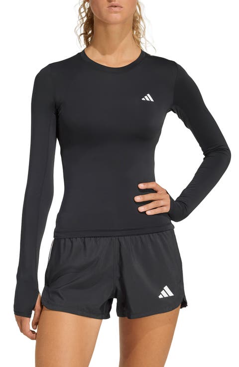 Power Essentials Workout Contour Long Sleeve Top