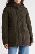 Lucky Brand Missy Diamond Quilt Puffer Jacket