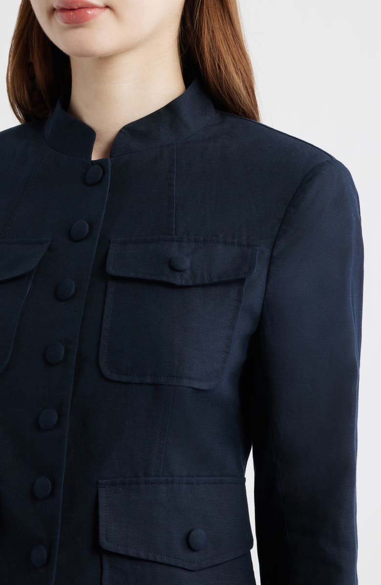 rag & bone Mercer Lyocell & Linen Blazer, Alternate, color, Sal