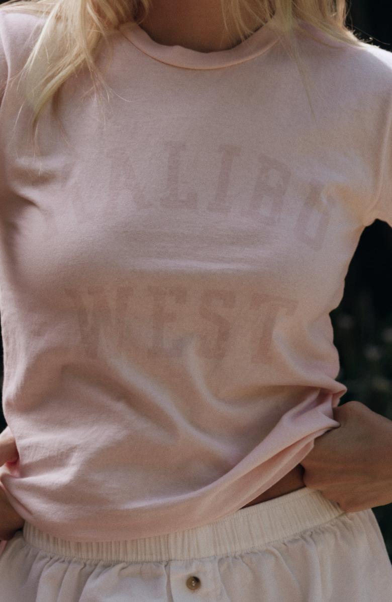 CALIFORNIA INCLINE Malibu West Tee, Alternate, color, Canyon Pink