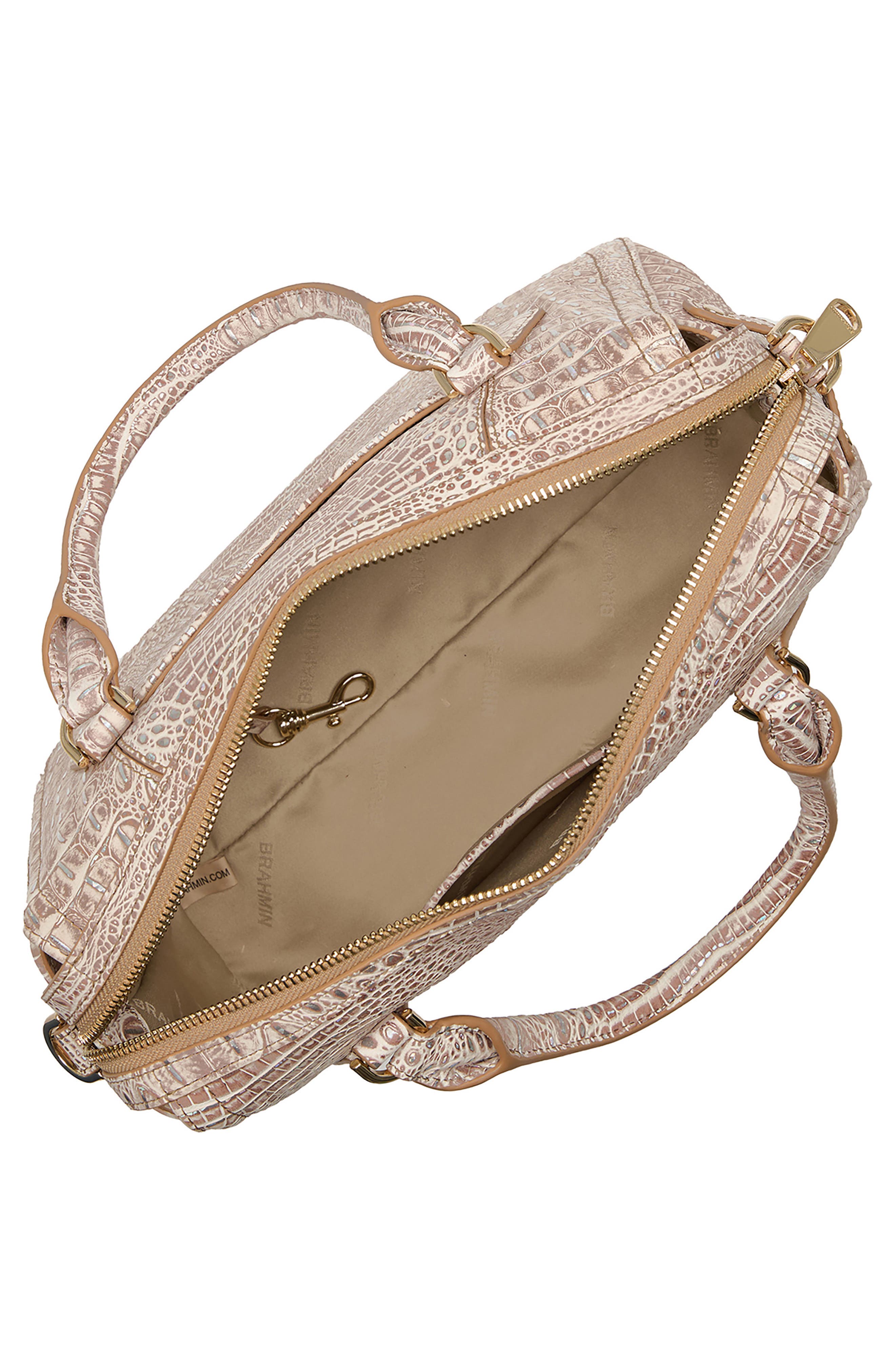 Brahmin Micaela Leather Satchel, Alternate, color, 