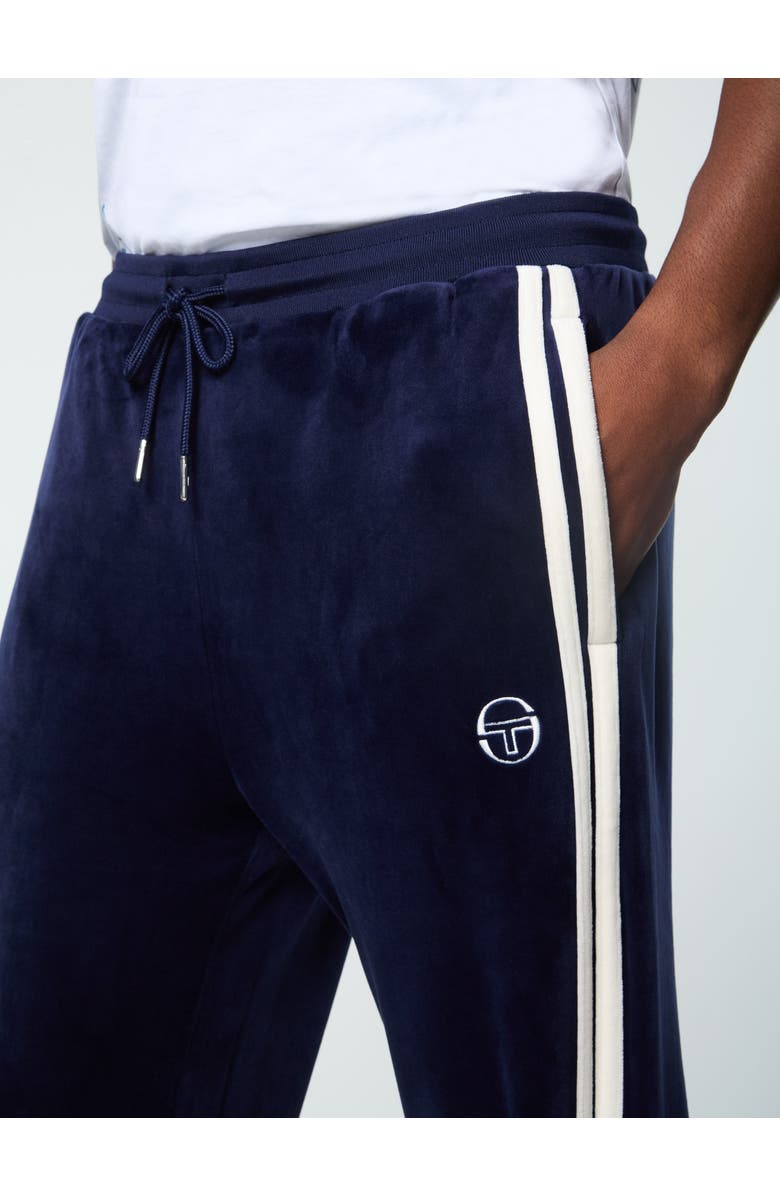 Sergio Tacchini Damarindo Velour Track Pant, Alternate, color, Maritime Blue