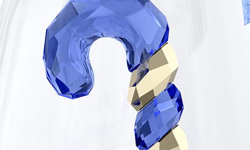Swarovski Holiday Cheers Dulcis Ornament In Blue
